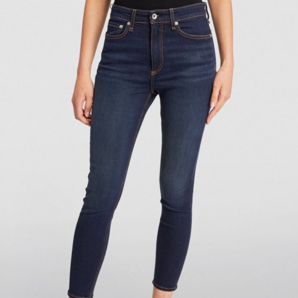 Rag & Bone Nina High-Rise Ankle Skinny Jean, Sz. 25